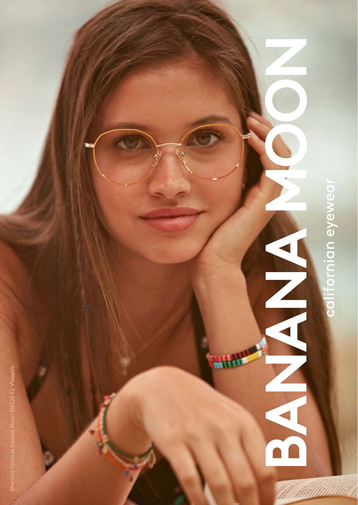 affiche lunettes banana moon
